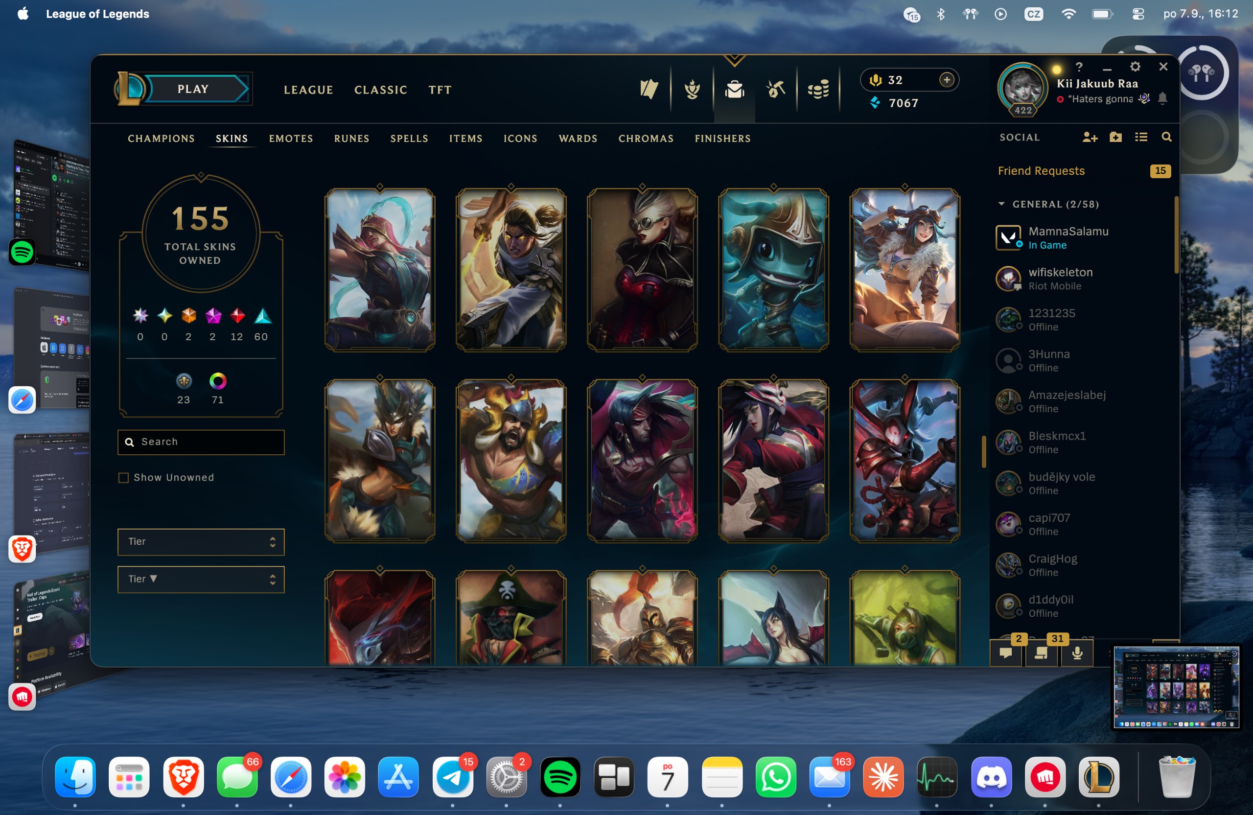 Diamond Peak | 173 Champions | 90 Skins | 12 Legendary Skins | Full Email - Image 8