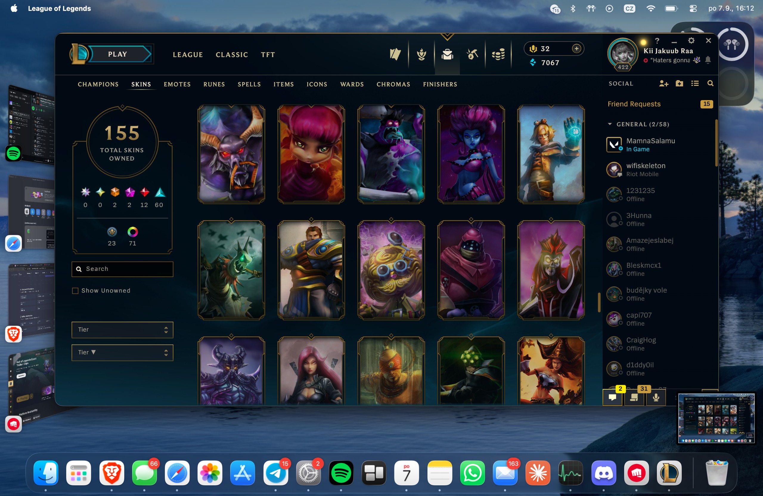 Diamond Peak | 173 Champions | 90 Skins | 12 Legendary Skins | Full Email - Image 9