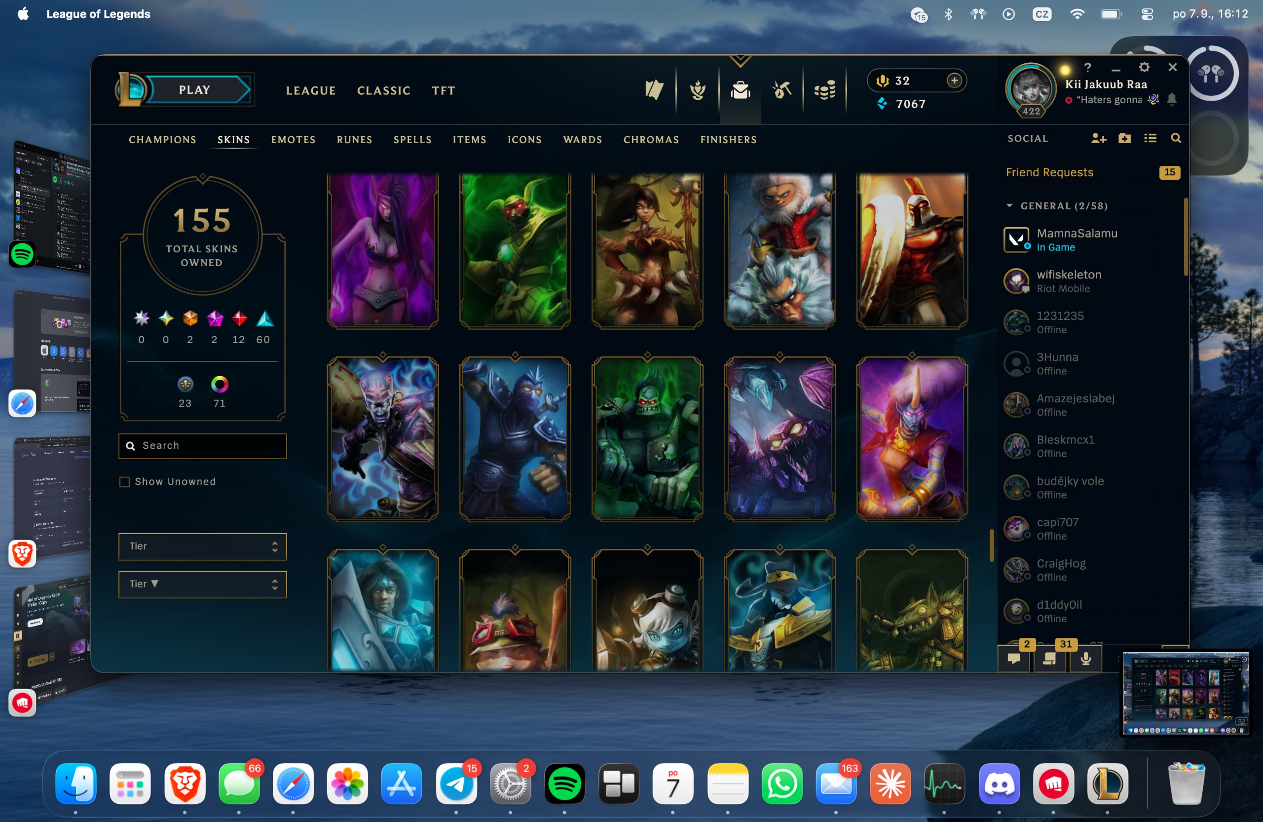 Diamond Peak | 173 Champions | 90 Skins | 12 Legendary Skins | Full Email - Image 10