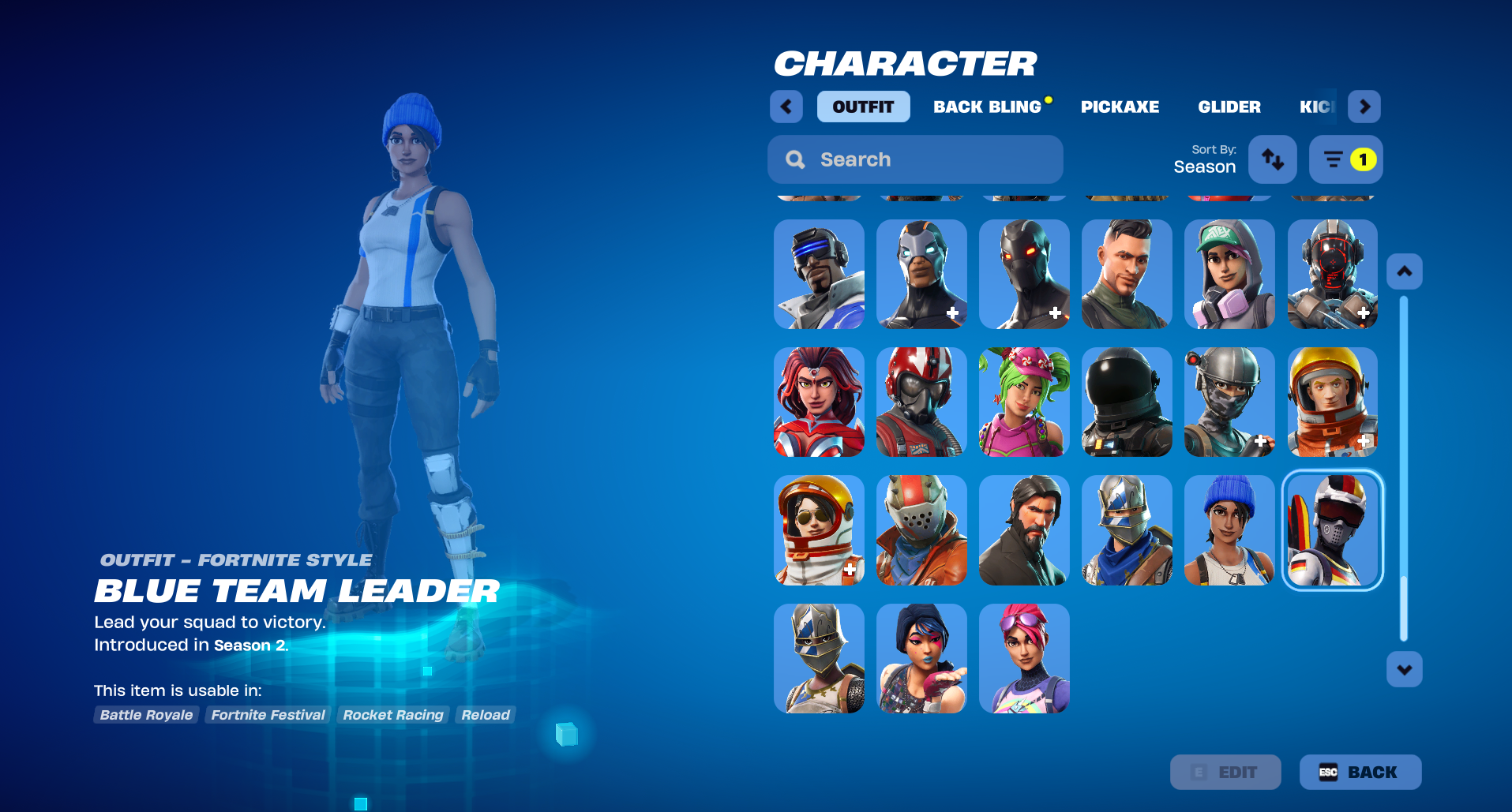 Valor | Brite Bomber | 183 Skins | Level 2610 | Full Email - Image 3