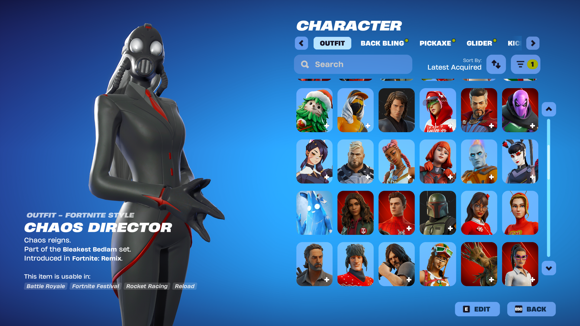 Chaos Director | Carbide | Astroworld Cyclone | 115 Skins | Chapter 1 Season 4 | Full Email - Image 6