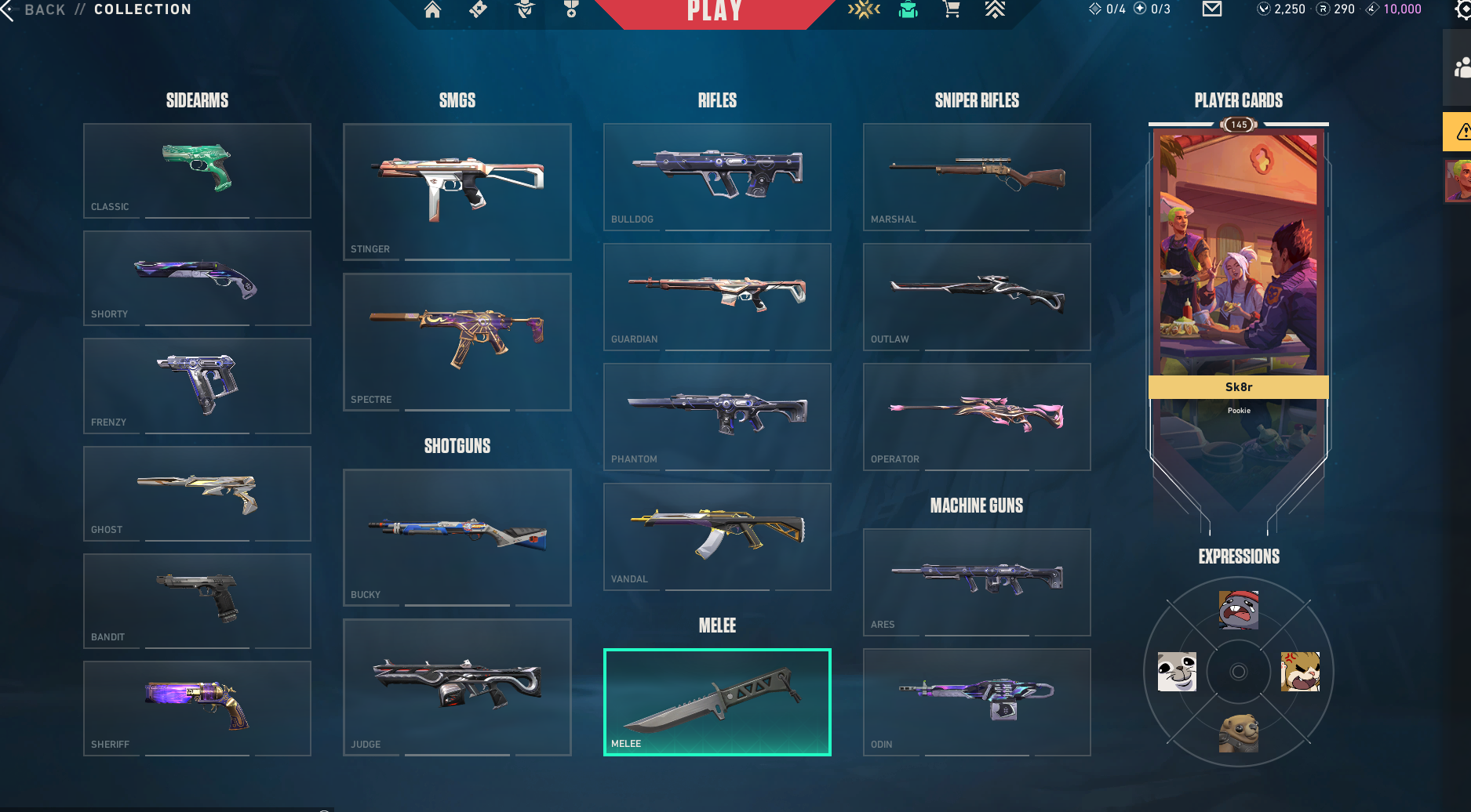 PC | Diamond Peak | Singularity Butterfly Knife | Gaia's Vengeance Vandal | 43 Skins | Full Email - Image 4