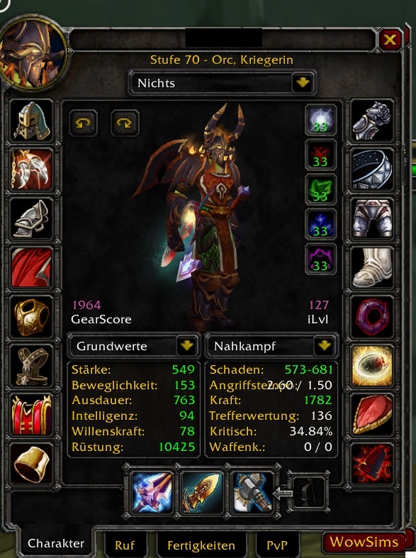 2x 70 Warrior| 2067 + 1964 Alt Gearscores | Spineshatter EU | Top Percentile - Image 4