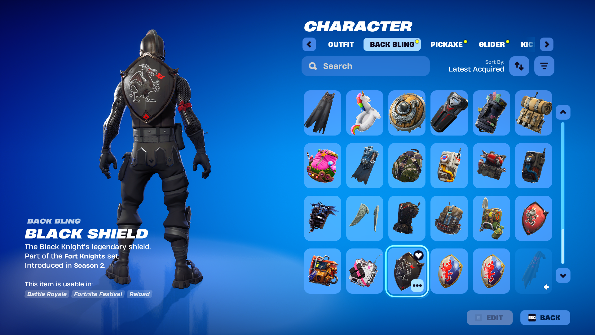 Black Knight | Liteshow | 90 Skins | Season 1 | Level 1839 - Image 7