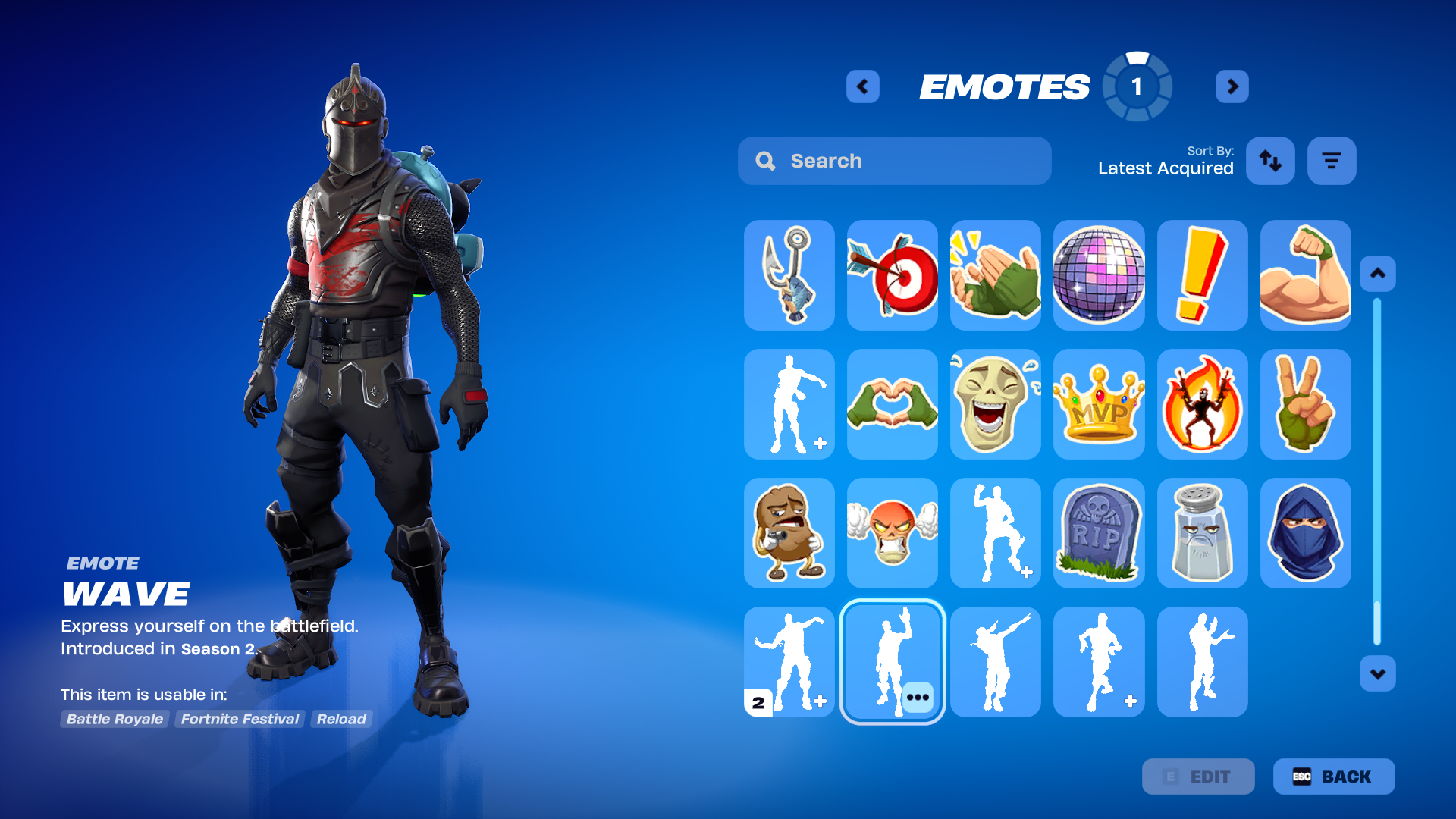 Black Knight | Liteshow | 90 Skins | Season 1 | Level 1839 - Image 8
