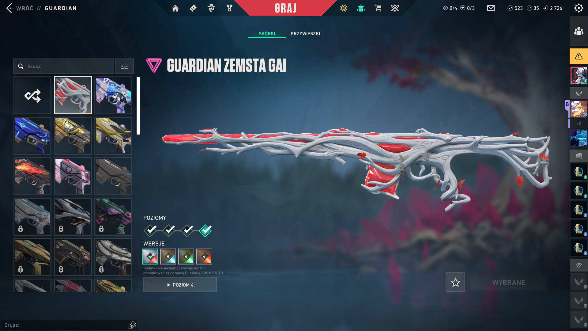 PC | Platinum Peak | Champions 2022 Butterfly Knife + Phantom | 85 Skins | Full Email