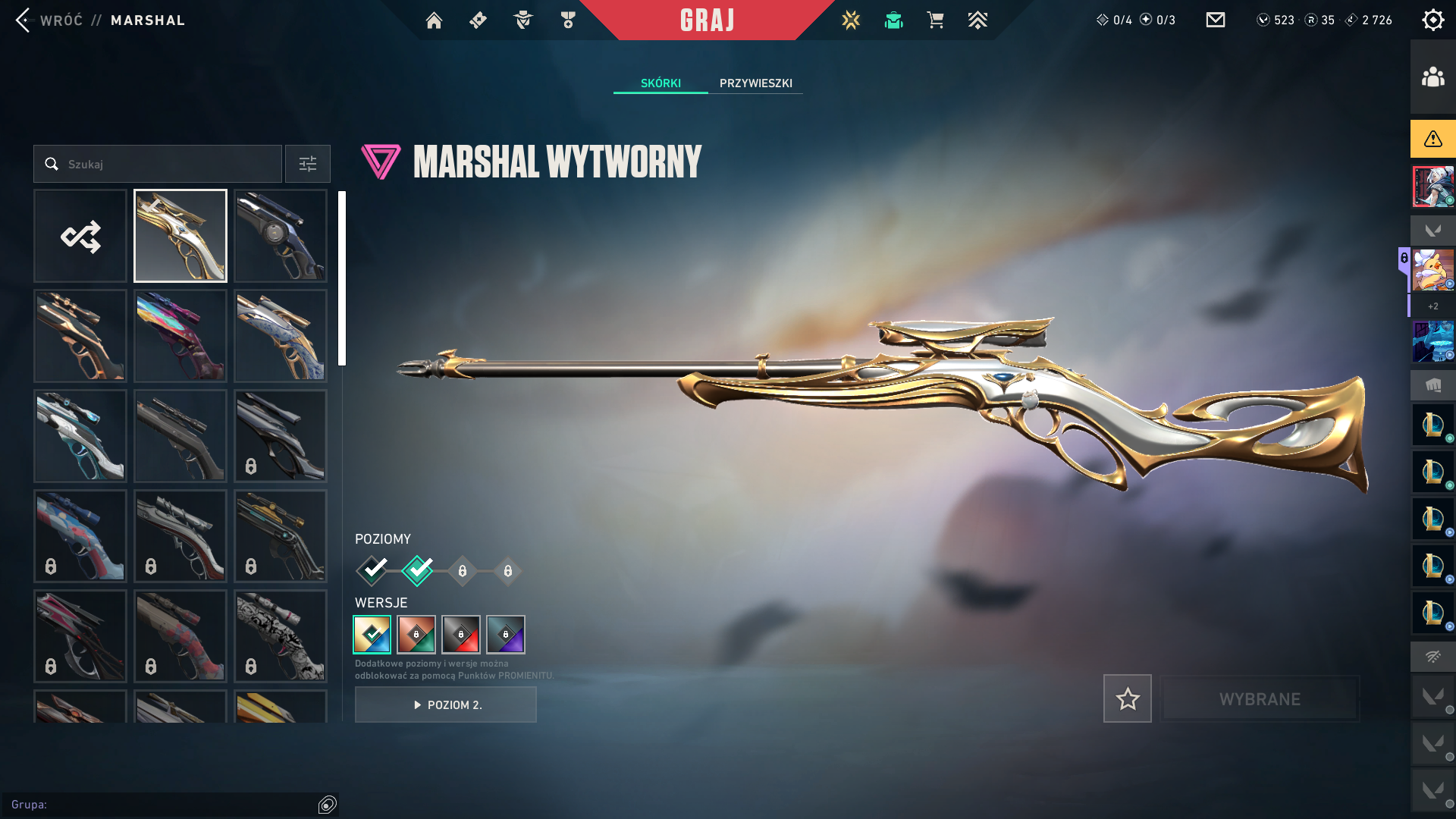 PC | Platinum Peak | Champions 2022 Butterfly Knife + Phantom | 85 Skins | Full Email - Image 3