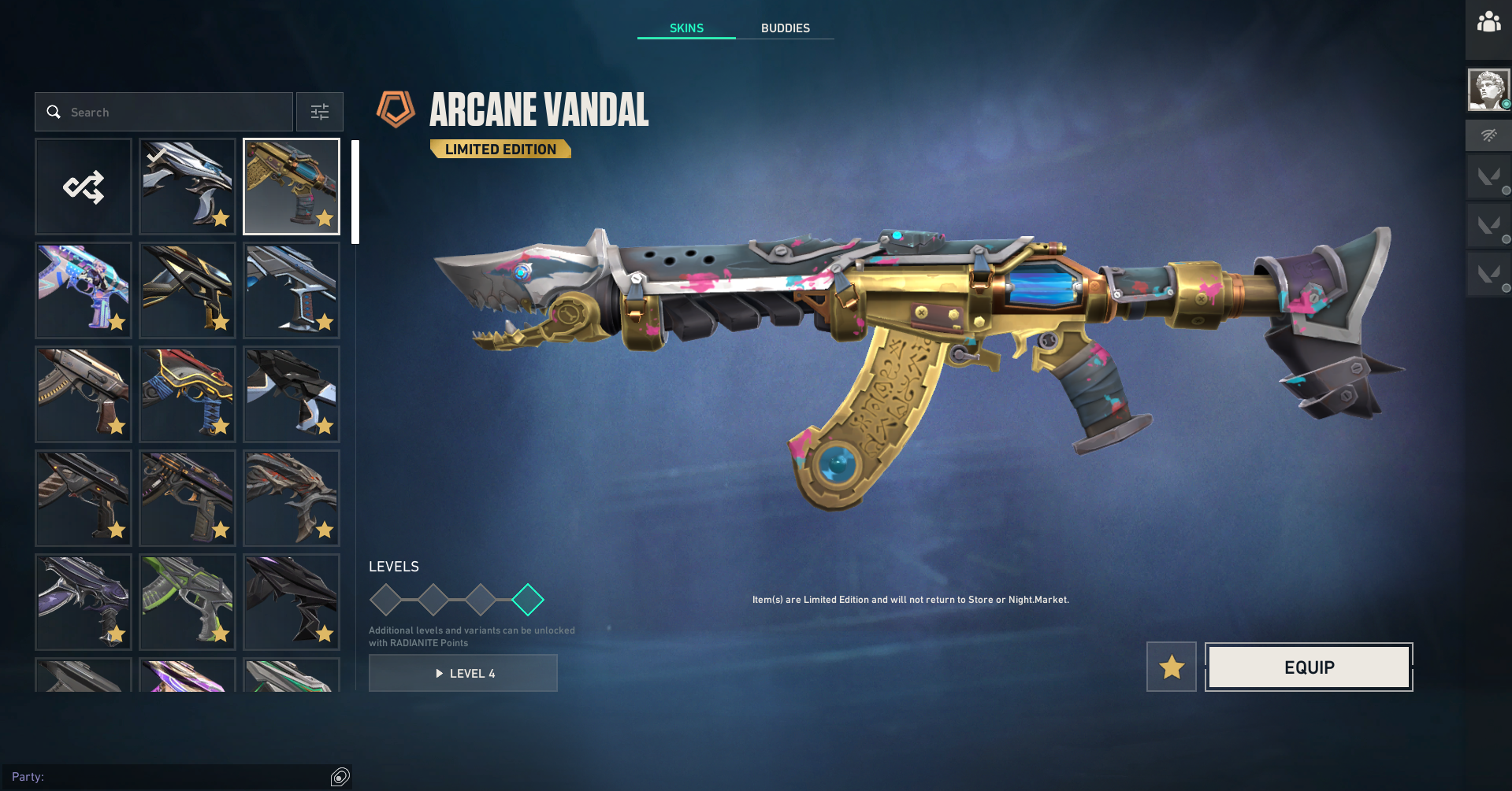 PC | Diamond Peak | RGX 11z Pro Blade | Champions 2025 Vandal | 212 Skins | Full Email