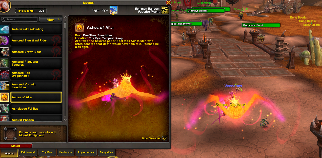 2012 Account | 300+ Mounts | Legion Remix | Anniversary Recolor | Ashes of Al'ar - Image 4