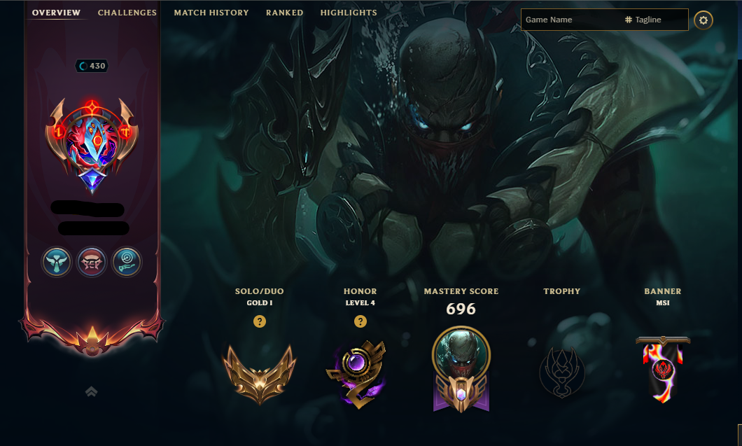 Platinum Peak | Hextech Sion | Medieval Twitch | 173 Champions | 68 Skins - Image 8