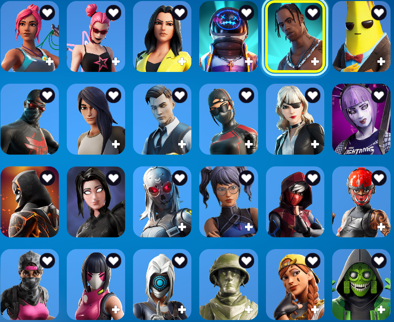 Leviathan Axe | Harley Hitter | Astroworld Glider | Travis Scott | 275 Skins | Level 2904 | Full Email - Image 6
