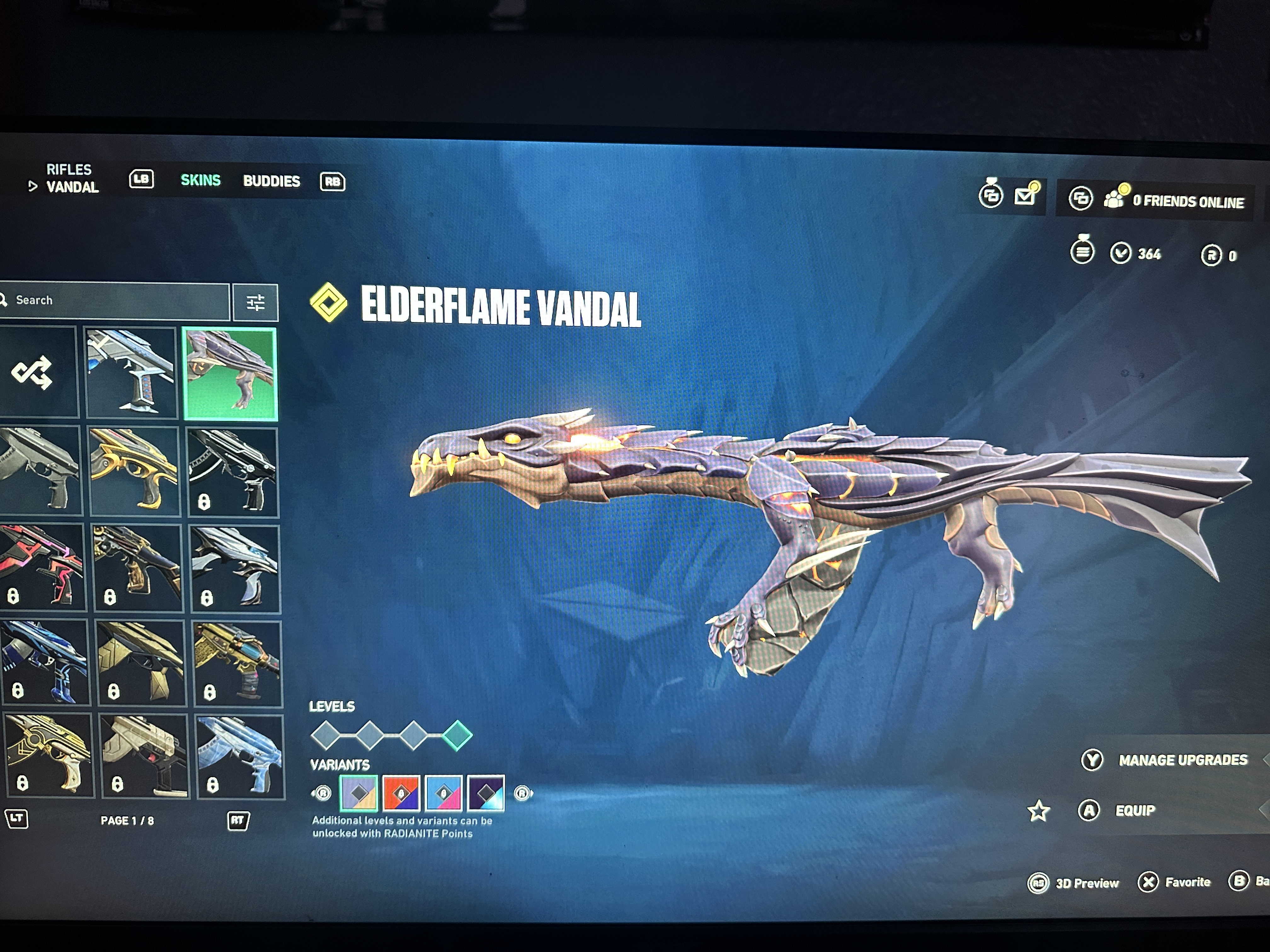 Multiple | Platinum Peak | Reaver Karambit | Elderflame Vandal | 5 Skins - Image 4