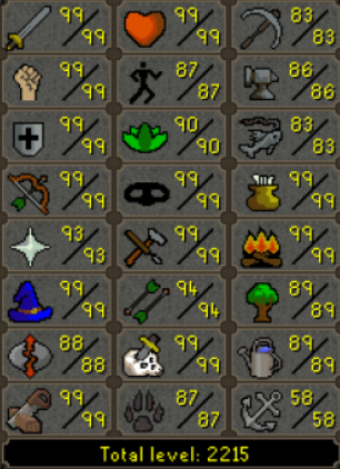 2215 Total | 125 Combat | Infernal Cape - Image 5