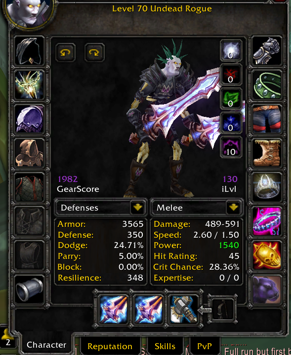 Multi Geared 70 | Fiery Warhorse (Rogue) | Dragonstrike / Talon Warrior - Image 5