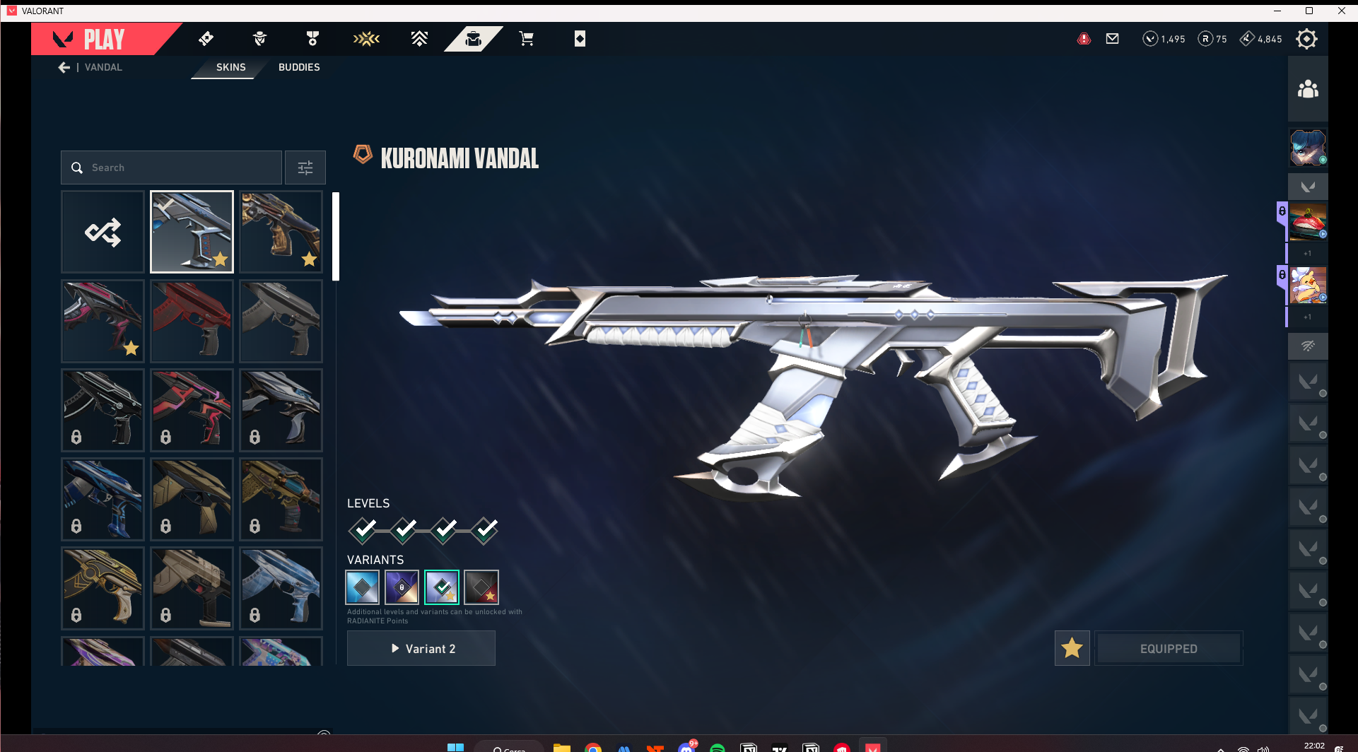 PC | Platinum Peak | Recon Balisong | Araxys Bio-Atomizers | Kuronami Vandal - Image 3