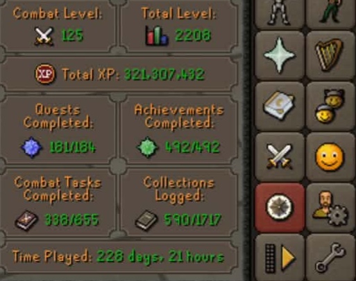 2208 Total | 125 Combat | Infernal Cape - Image 8