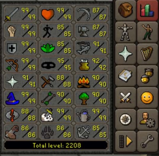 2208 Total | 125 Combat | Infernal Cape - Image 9