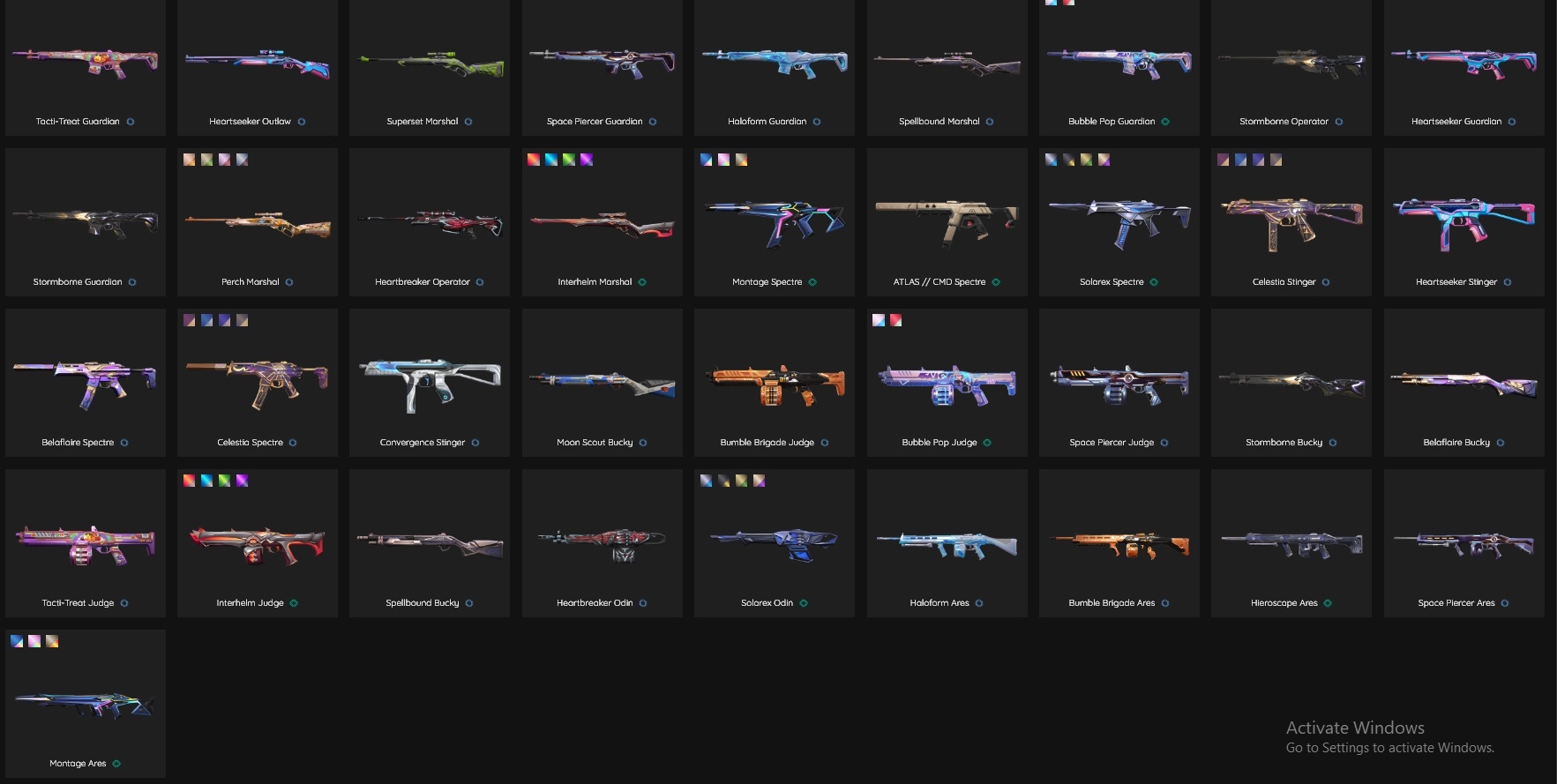 PC | RIOT BUDDY | Ascendant Peak | Elderflame Dagger | Araxys Phantom | 109 Skins | Full Email - Image 4