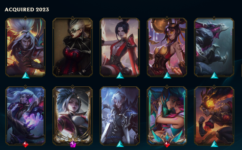 PC | Immortal Peak | Crime City Twitch | Gladiator Draven | Prestige Faerie | Court Katarina | Oni Claw | Forsaken Ritual Blade | Champions 2022 Phantom | Full Email - Image 8