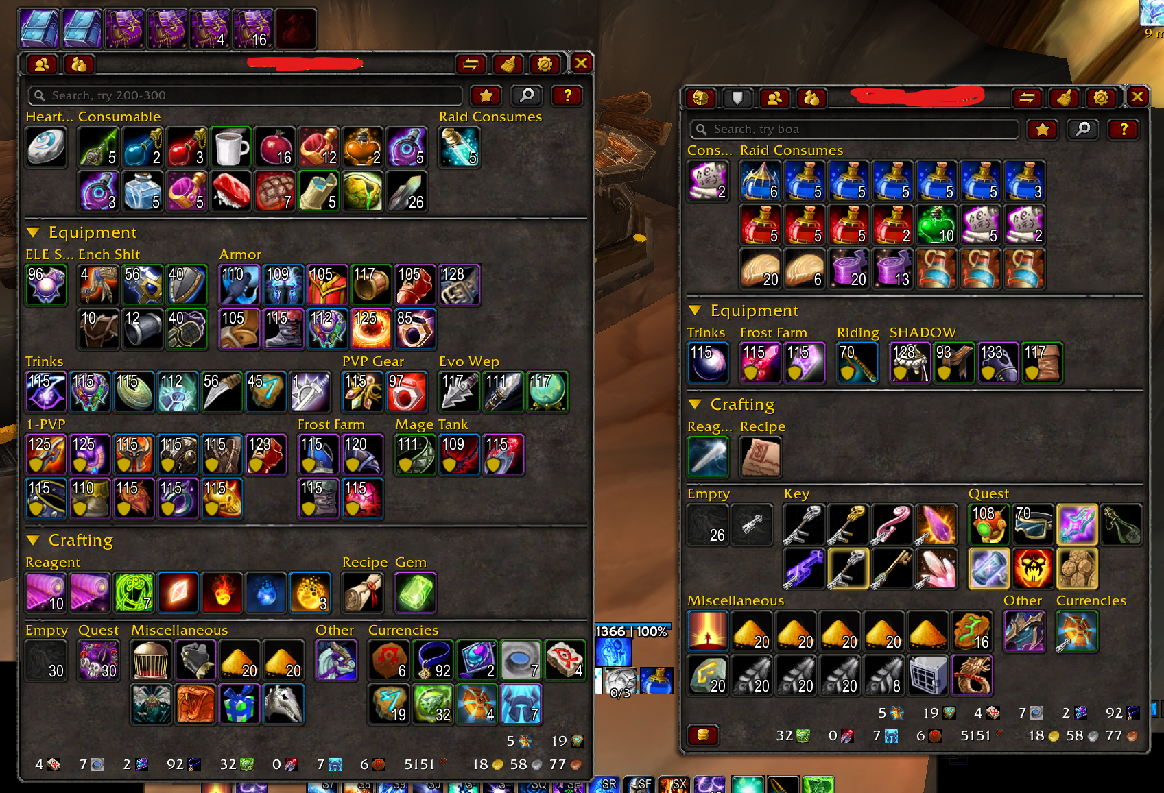 Great Logs | 70 Mage and Shaman | Full Bags / Bank | Nightslayer US - Image 7