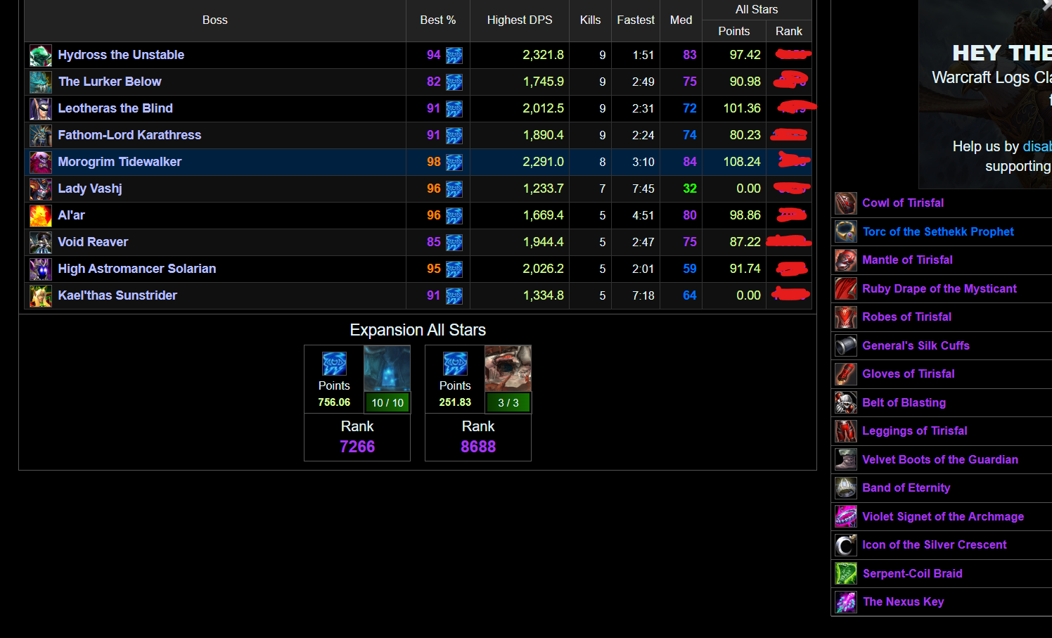 Great Logs | 70 Mage and Shaman | Full Bags / Bank | Nightslayer US - Image 9