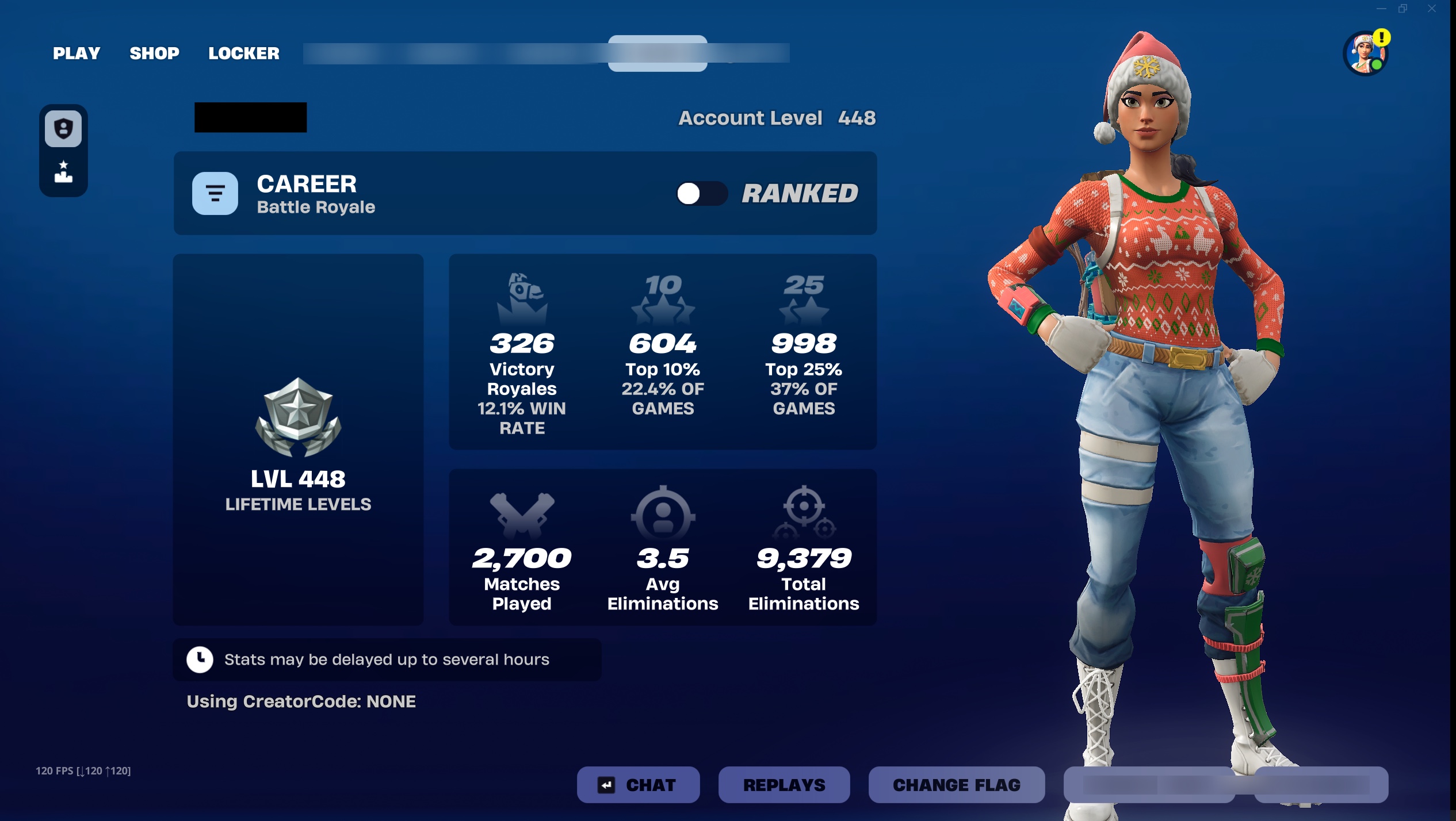 Loaded 2018 Collection | 90 Skins | Season 1 | Level 448 - Image 10