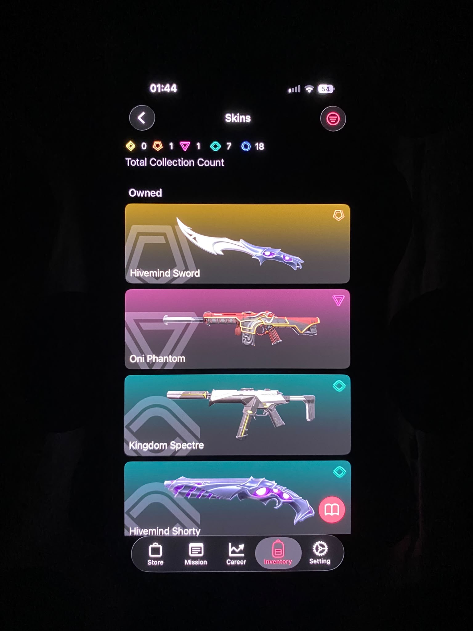 PC | Platinum Peak | Hivemind Sword | Oni Phantom | 27 Skins | Full Email - Image 6