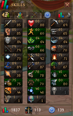 Main Account | 1837 Total | 110 Combat - Image 3