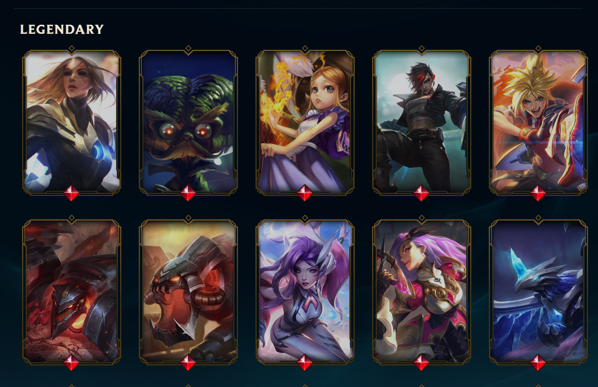 Emerald Peak | Unbreakable Alistar | Unbound Jhin | Medieval Twitch | Riot Girl Tristana | 173 Champions | 352 Skins | Full Email - Image 4