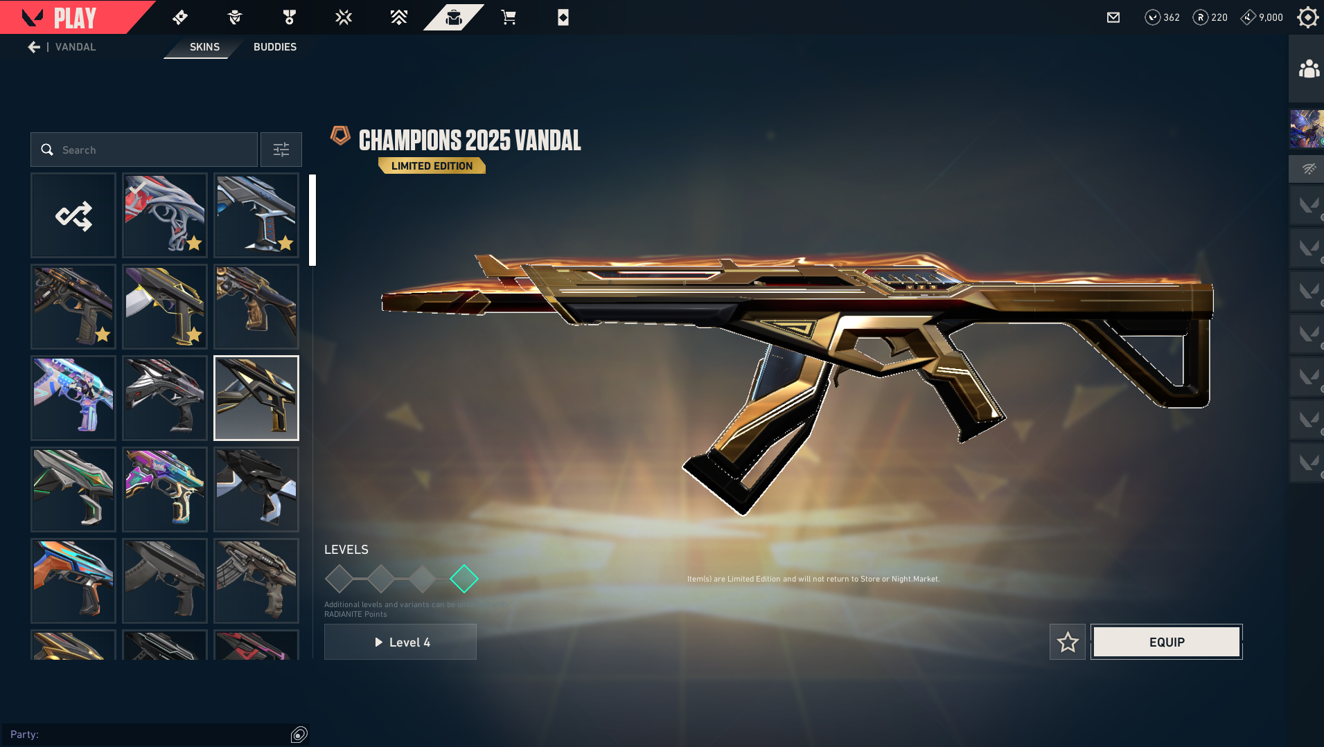 PC | Ascendant Peak | 22 Skins | Full Email - Image 3