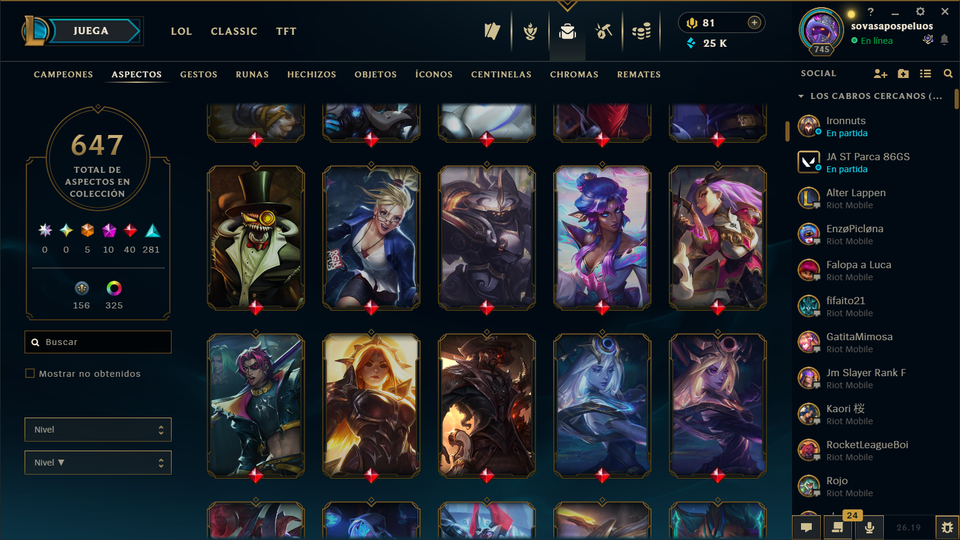 Platinum IV | Riot Kayle | Riot Blitzcrank | 170 Champions | 647 Skins | Full Email - Image 3