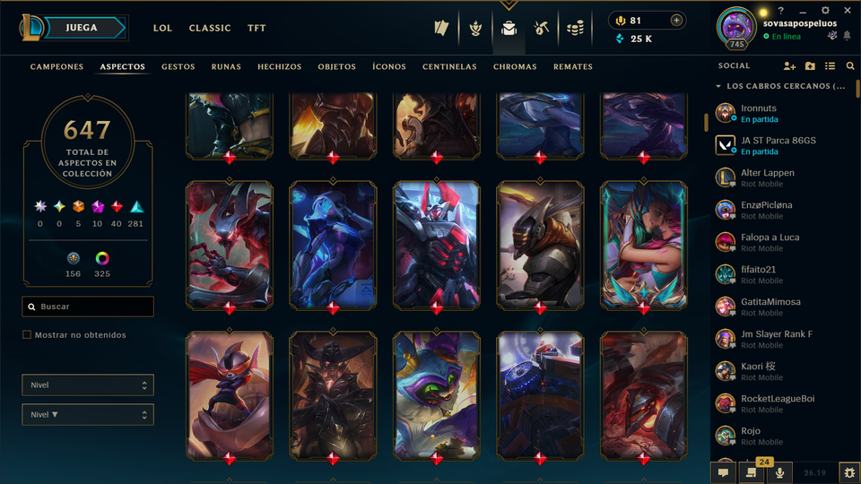 Platinum IV | Riot Kayle | Riot Blitzcrank | 170 Champions | 647 Skins | Full Email - Image 4