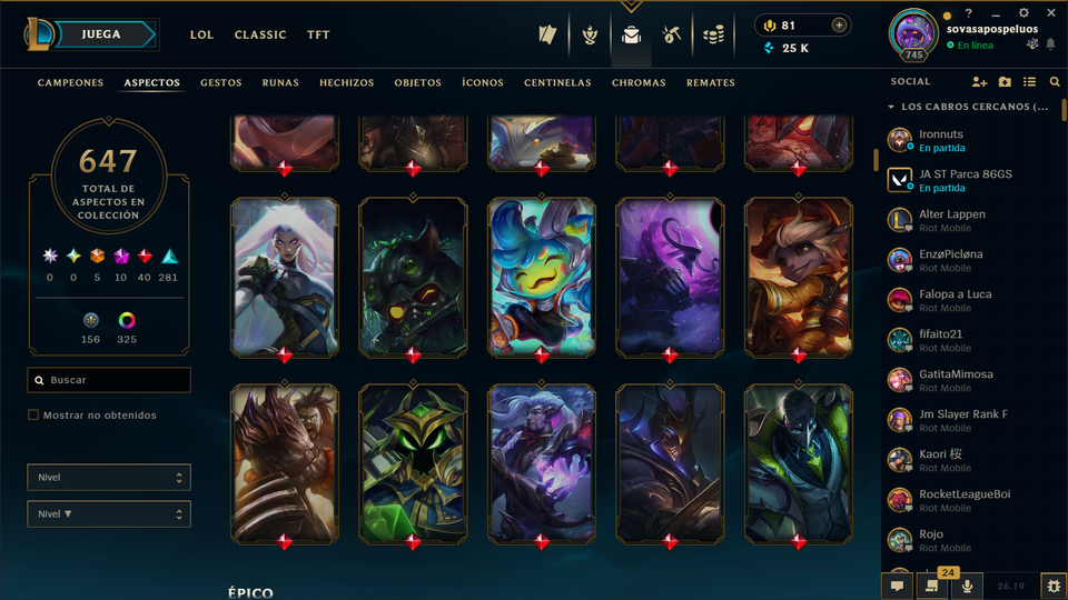 Platinum IV | Riot Kayle | Riot Blitzcrank | 170 Champions | 647 Skins | Full Email - Image 5