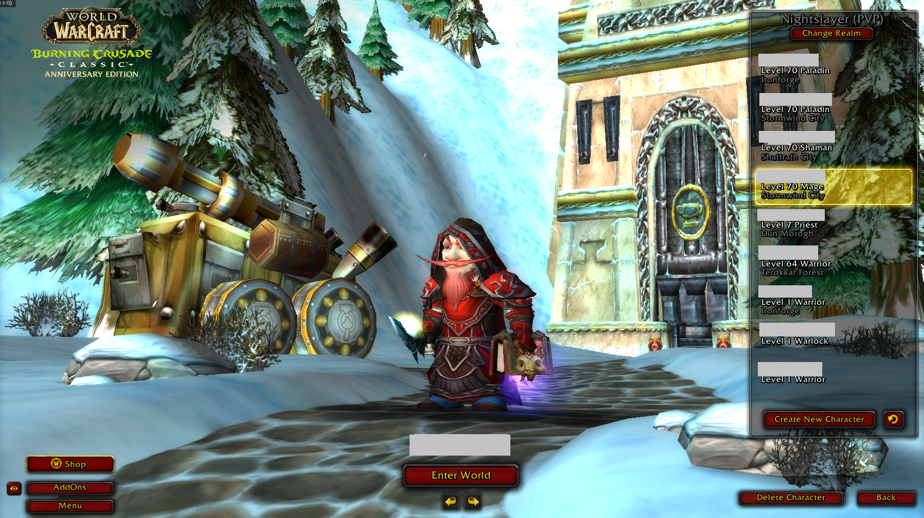 4-Character TBC Account | Raid-Ready Paladin Tank Duo | Phase 2 BiS Mage & Elemental Shaman - Image 4