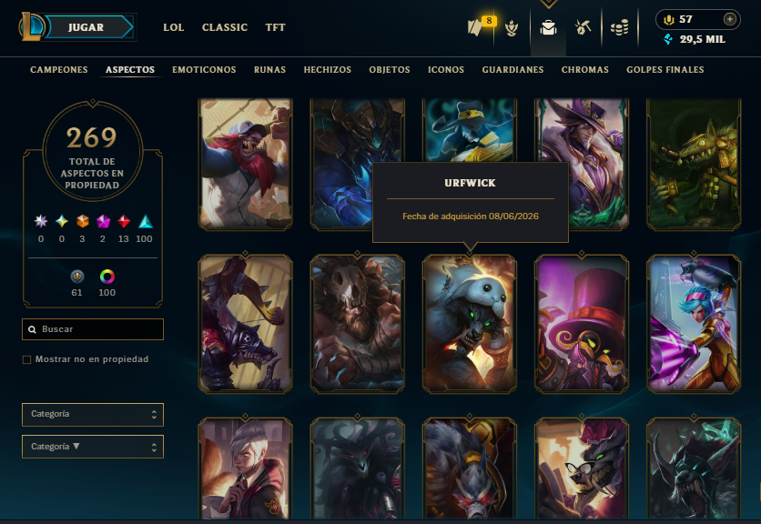 Diamond IV | 170 Champions | 269 Skins - Image 5