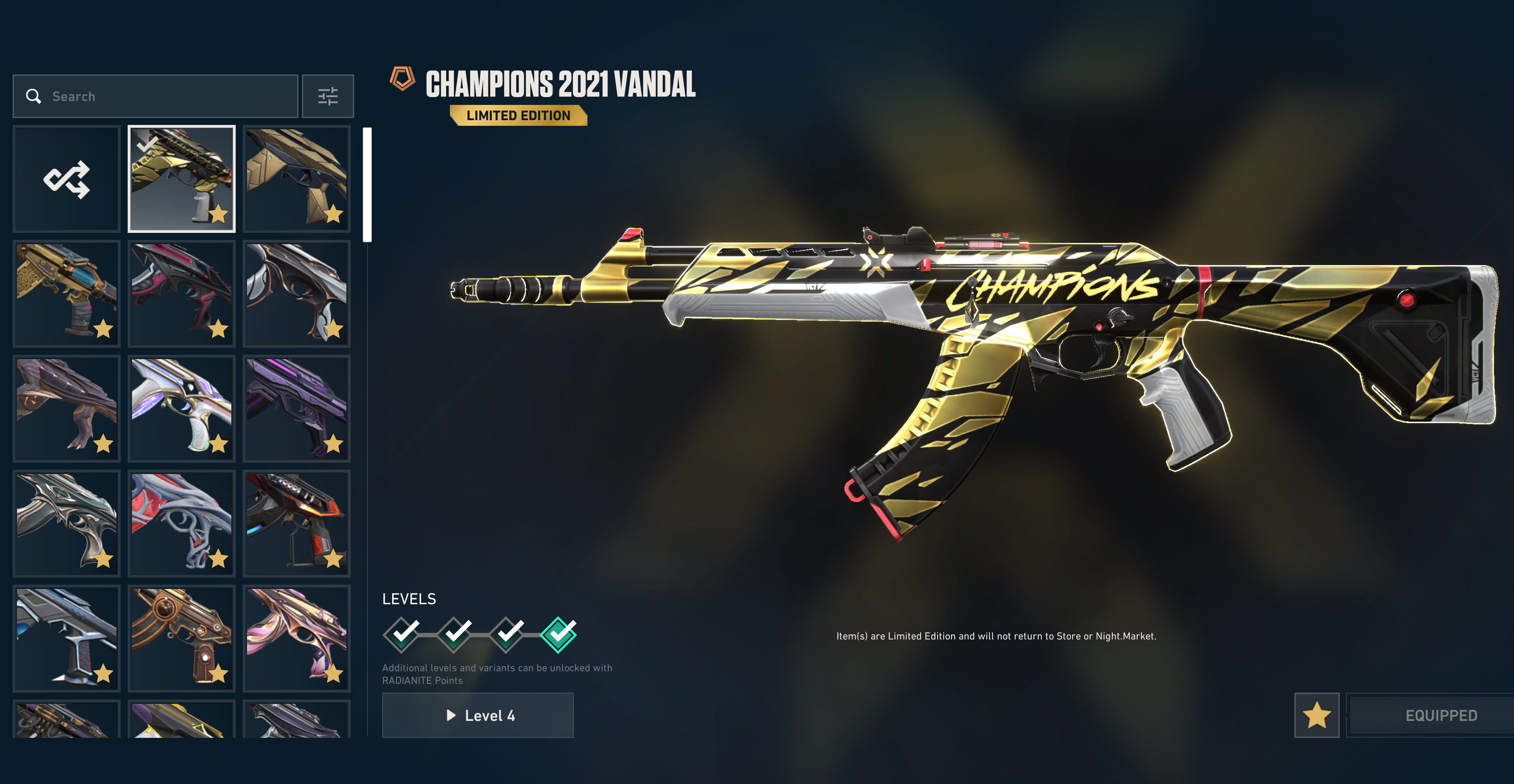 PC | 350000 VP SPENT | 200+ SKINS | Radiant Peak | Champions 2021 Karambit | Champions 2024 Blade | Champions 2021 Vandal | Full Email - Image 4