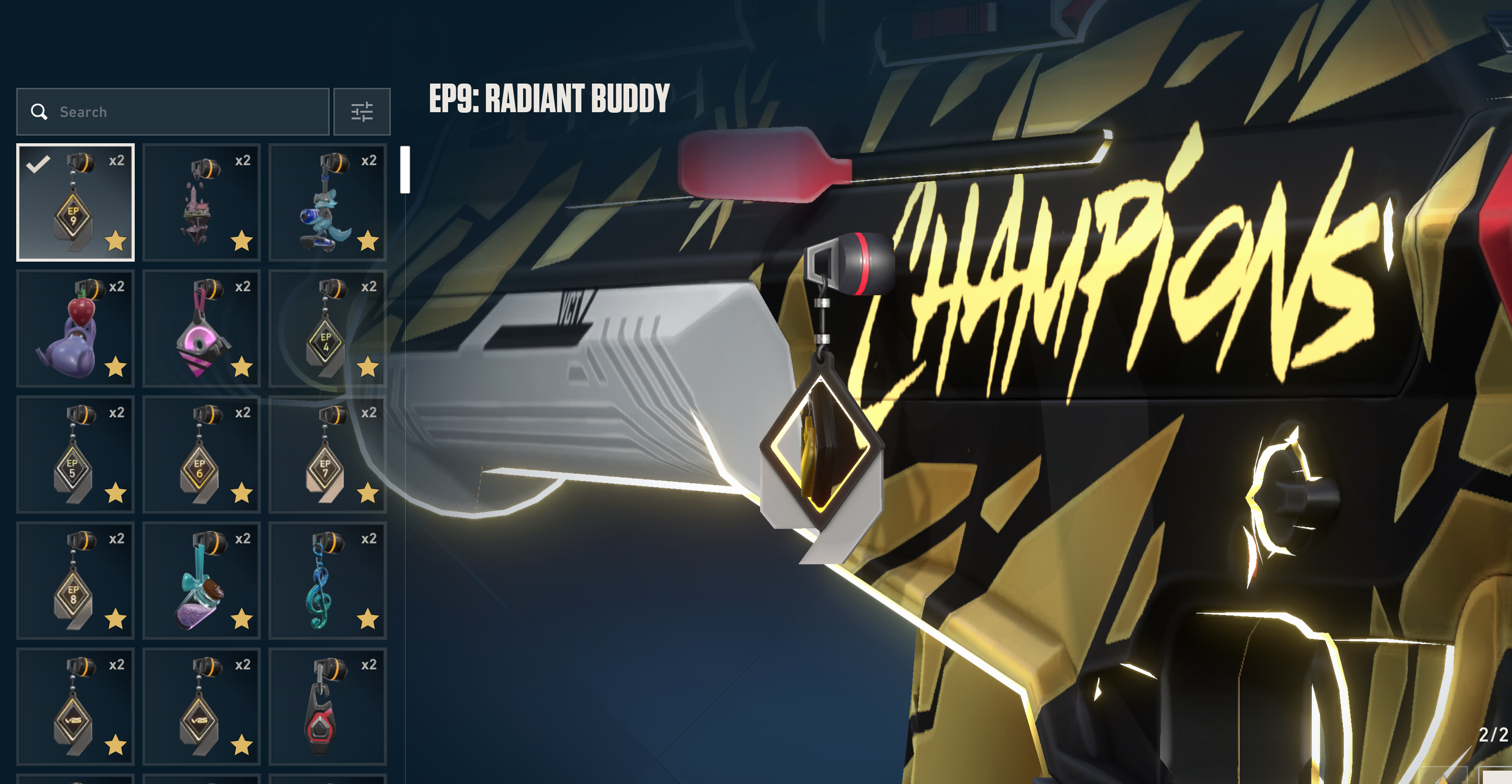 PC | 350000 VP SPENT | 200+ SKINS | Radiant Peak | Champions 2021 Karambit | Champions 2024 Blade | Champions 2021 Vandal | Full Email - Image 5