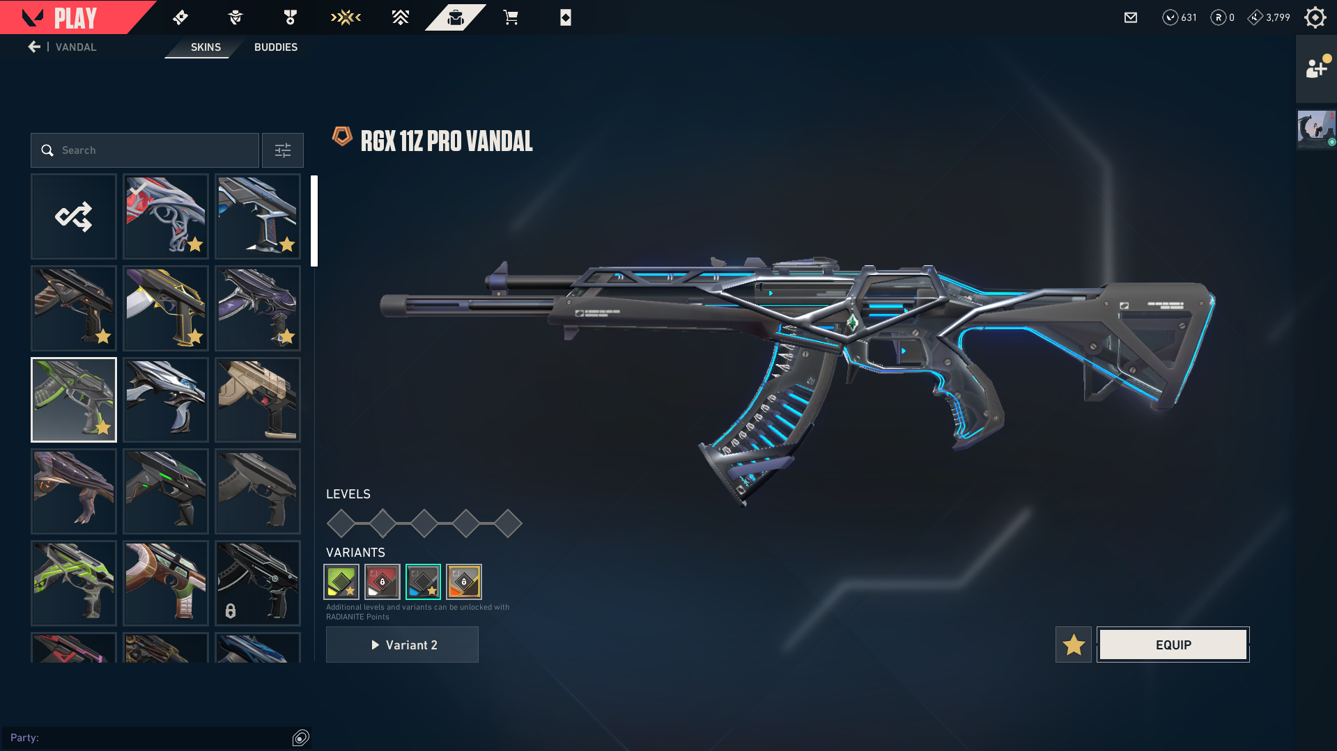 Current Immortal 1 | Full Aeris pack Mystbloom Kunai,Rgx Karambit + Gaia Vandal + Recon Phantom + Neo Frontier,SIngularity Sheriff | Diamond/Asc Buddies - Image 5