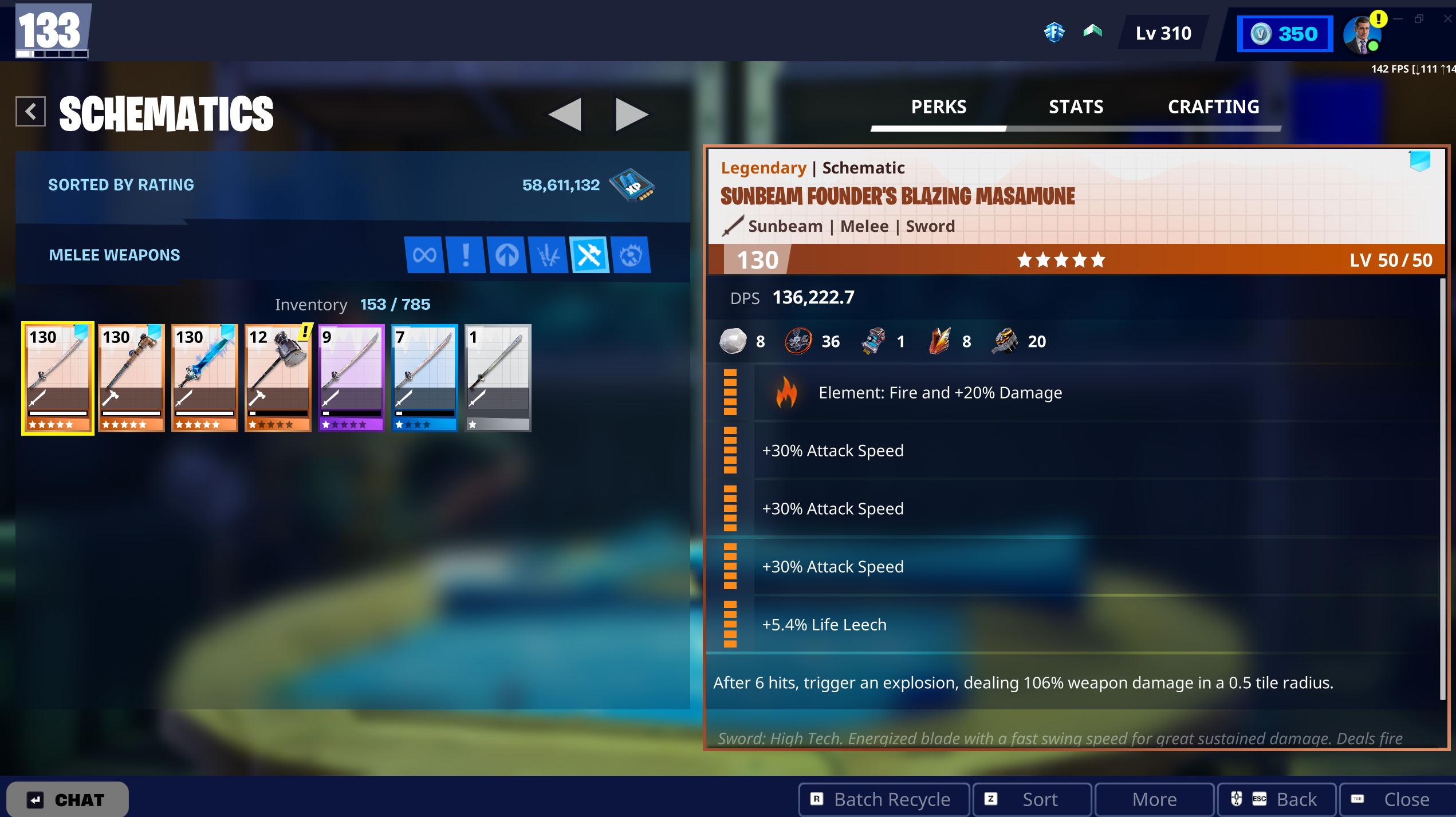 Founders Umbrella | Merry Mint | Reaper | 98 Skins | Season 2 | Level 1144 | Full Email - Image 6