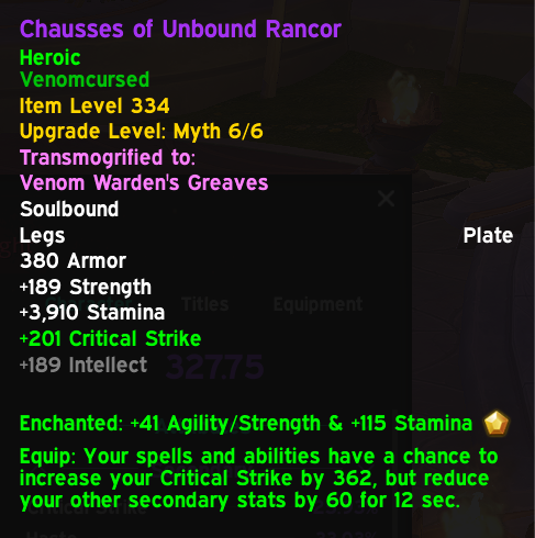 Geared 90 DK | 3700 M+ Rating | 327 Item Level | AOTC Ula'tek | Push Keys + Raid - Image 5