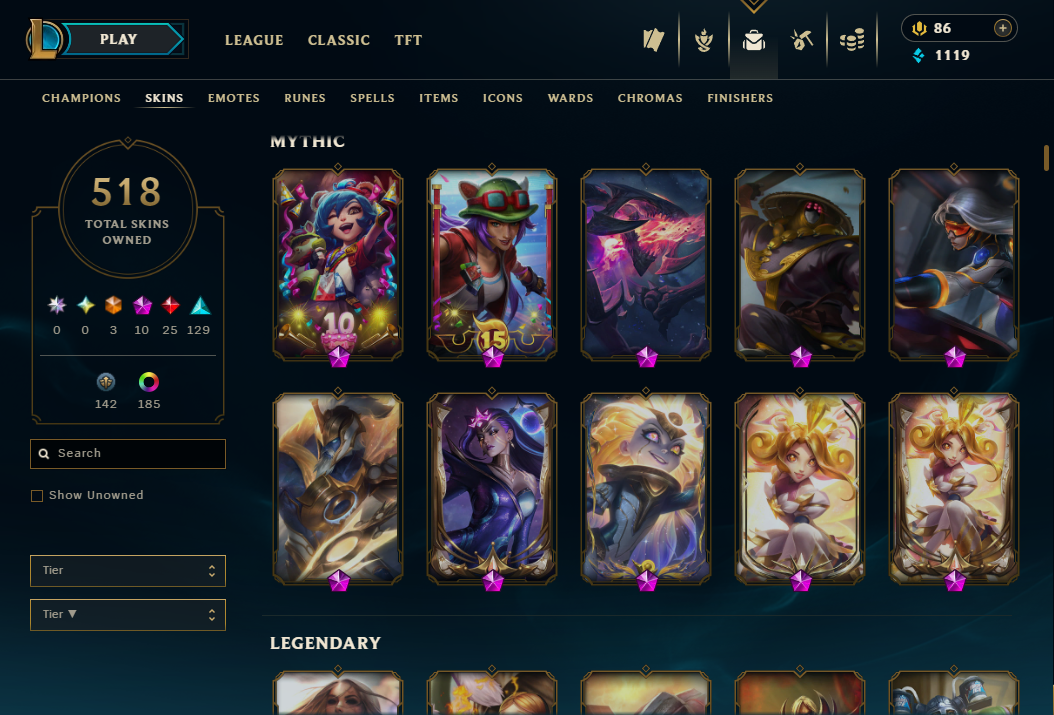 Platinum Peak | Judgment Kayle | Medieval Twitch | 172 Champions | 518 Skins | Full Email - Image 3