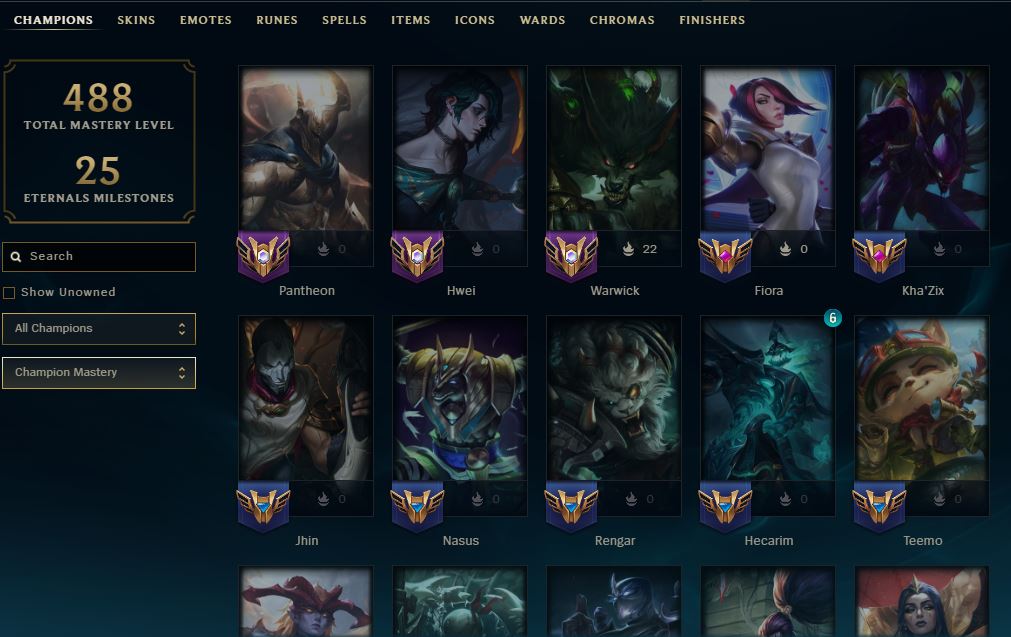 Emerald Peak | 173 Champions | 156 Skins | 9 Legendary Skins | Full Email - Image 8