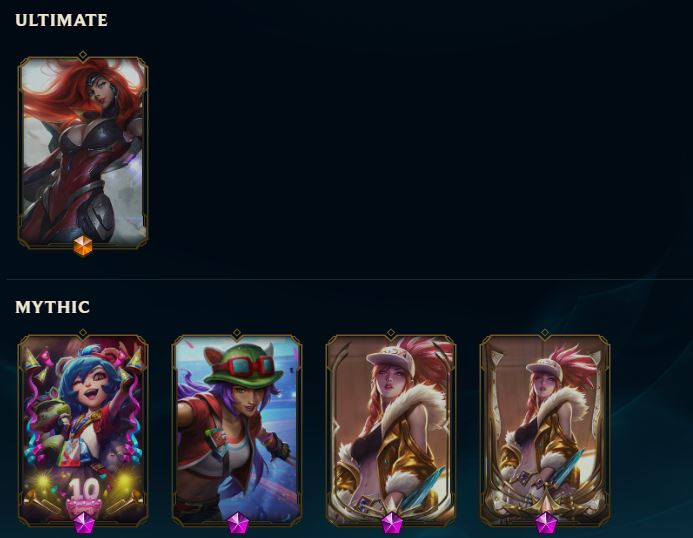 Emerald Peak | 173 Champions | 156 Skins | 9 Legendary Skins | Full Email - Image 9