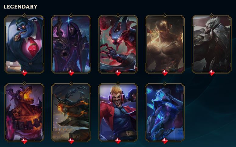 Emerald Peak | 173 Champions | 156 Skins | 9 Legendary Skins | Full Email - Image 10