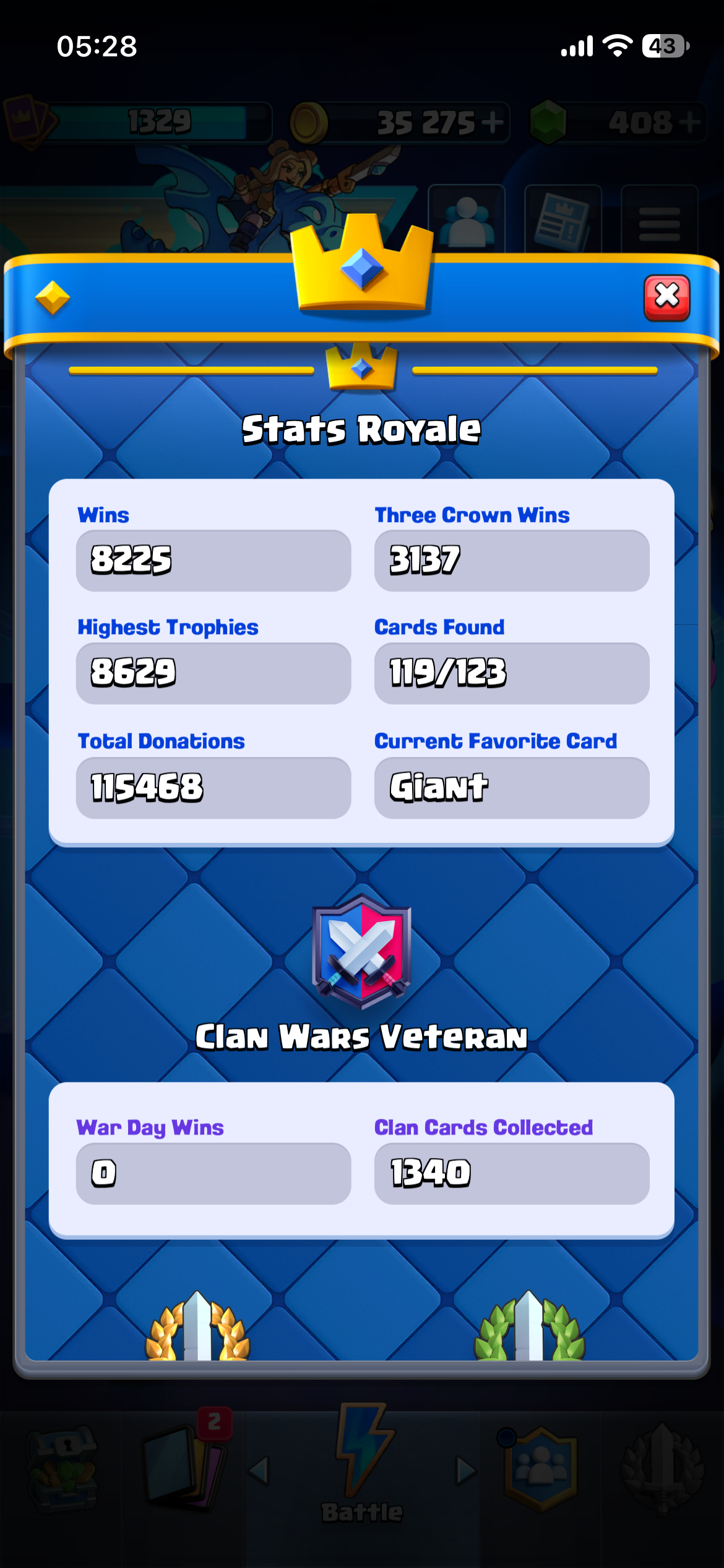 King Tower 15 Clash Royale Account – 3 Level 16 Cards, 9 Evolutions - Image 5