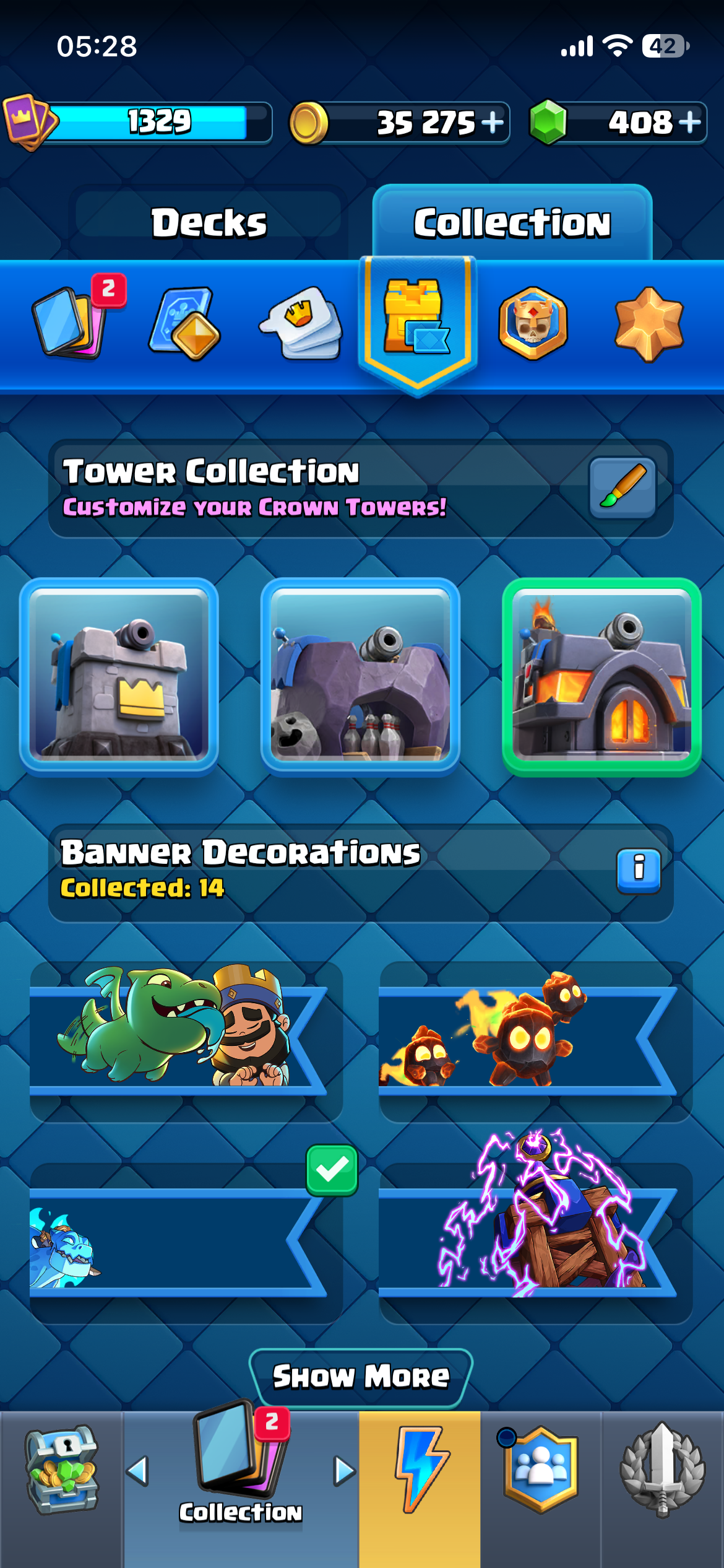 King Tower 15 Clash Royale Account – 3 Level 16 Cards, 9 Evolutions - Image 8