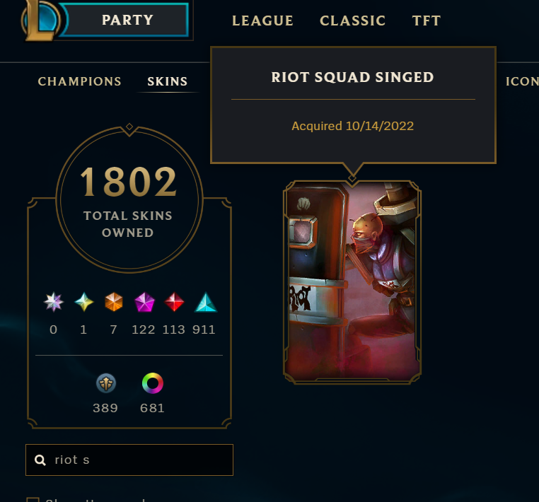 Emerald Peak | Riot Squad Singed | Arcane Fractured Jinx | 173 Champions | 1304 Skins | Full Email - Image 8