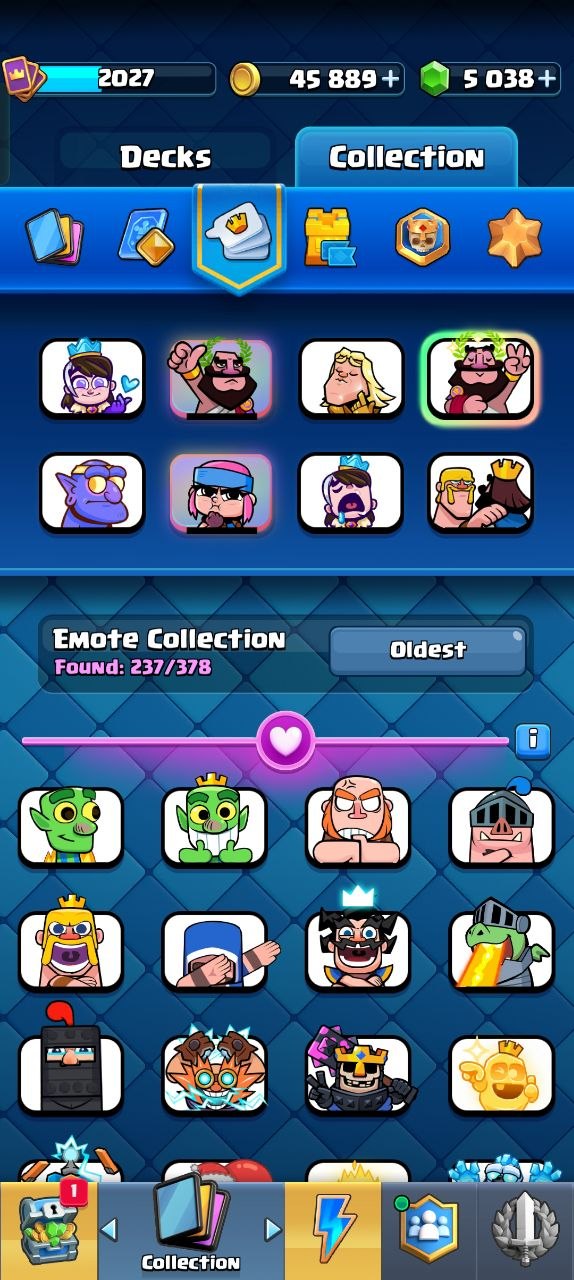 MASSIVE MAX-PROGRESS CLASH ROYALE ACCOUNT | LEVEL 16 | 13.2K+ TROPHIES | 5,000+ GEMS - Image 4
