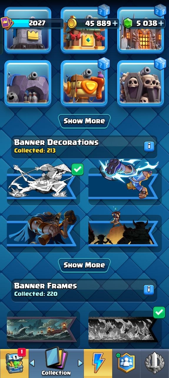 MASSIVE MAX-PROGRESS CLASH ROYALE ACCOUNT | LEVEL 16 | 13.2K+ TROPHIES | 5,000+ GEMS - Image 5