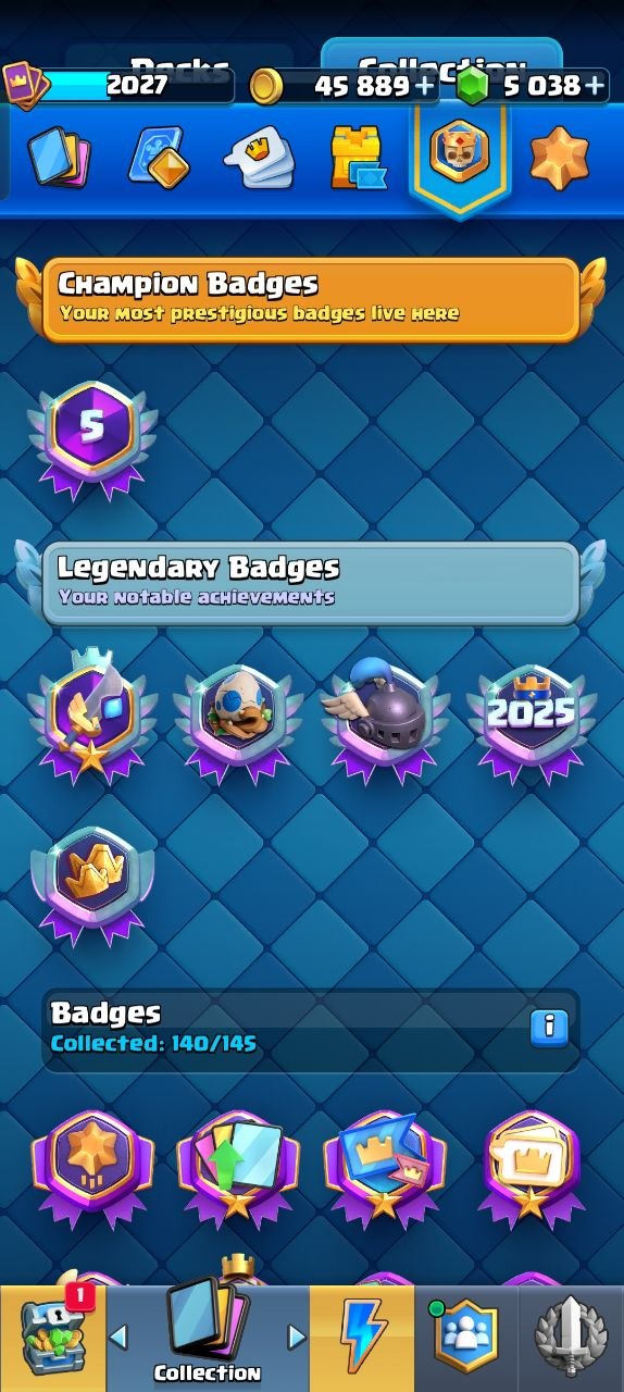 MASSIVE MAX-PROGRESS CLASH ROYALE ACCOUNT | LEVEL 16 | 13.2K+ TROPHIES | 5,000+ GEMS - Image 6